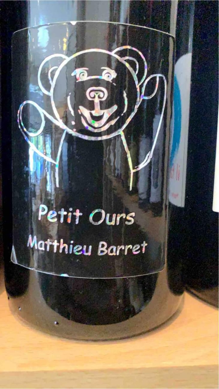Petit Ours - Domaine du Coulet - Matthieu Barret 