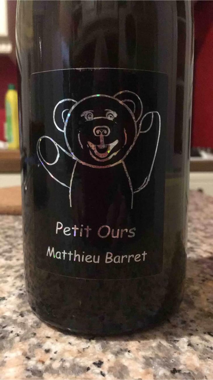 Petit Ours - Domaine du Coulet - Matthieu Barret 