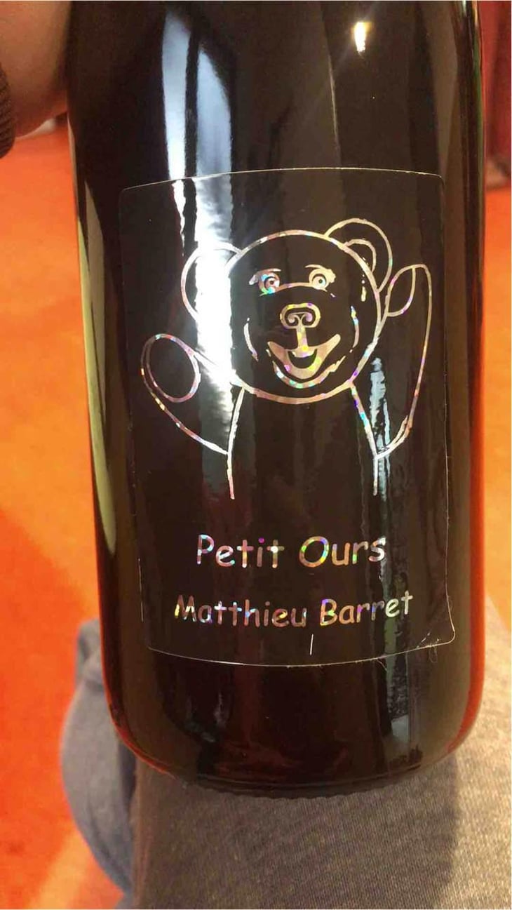 Petit Ours - Domaine du Coulet - Matthieu Barret 