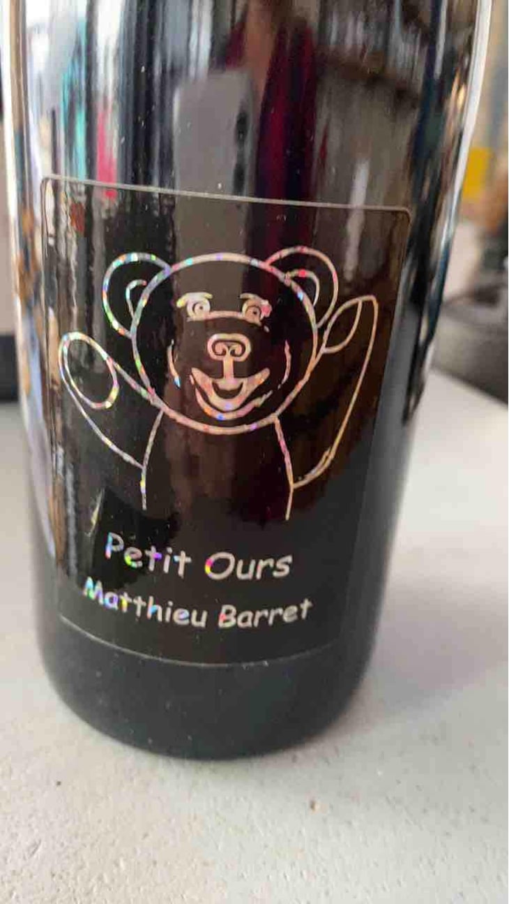 Petit Ours - Domaine du Coulet - Matthieu Barret 
