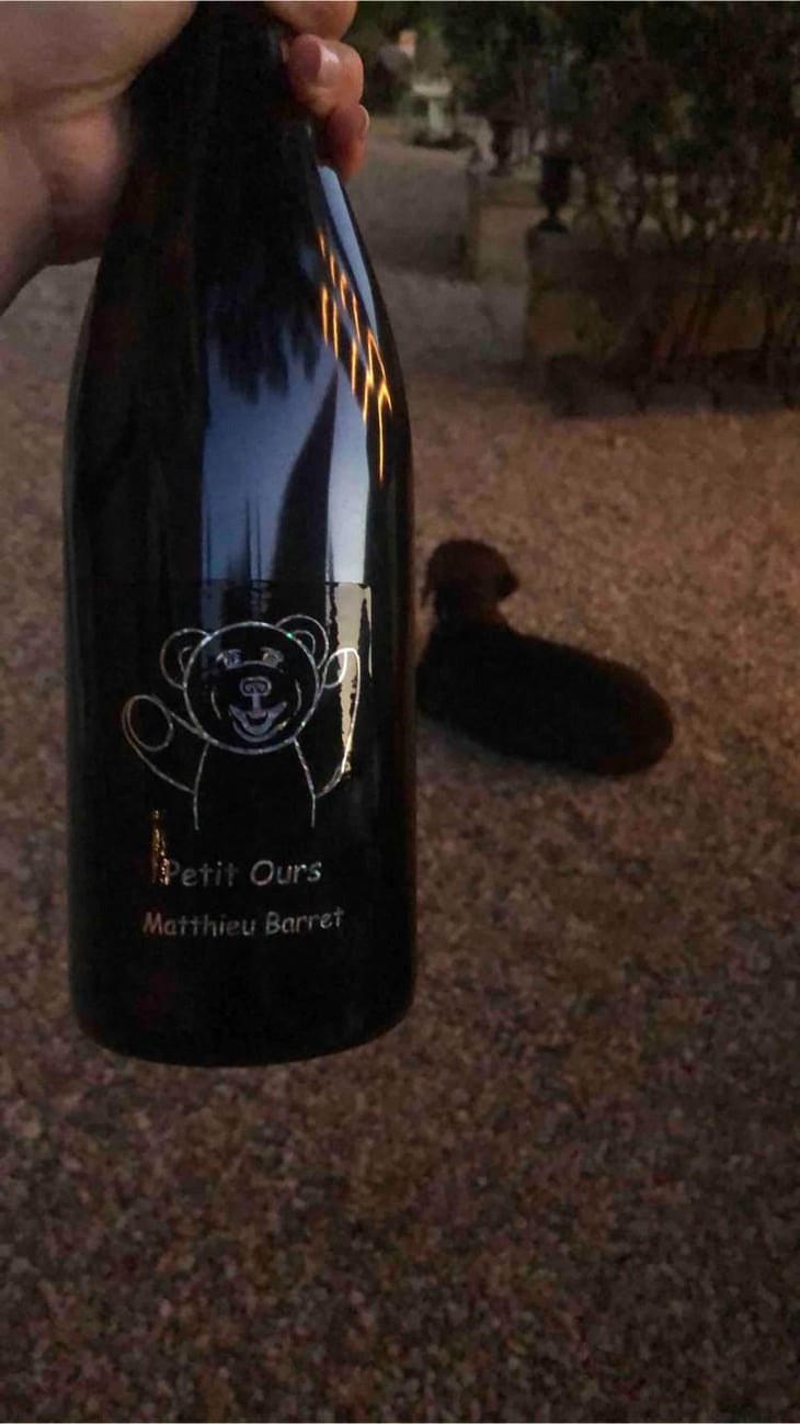 Petit Ours - Domaine du Coulet - Matthieu Barret 