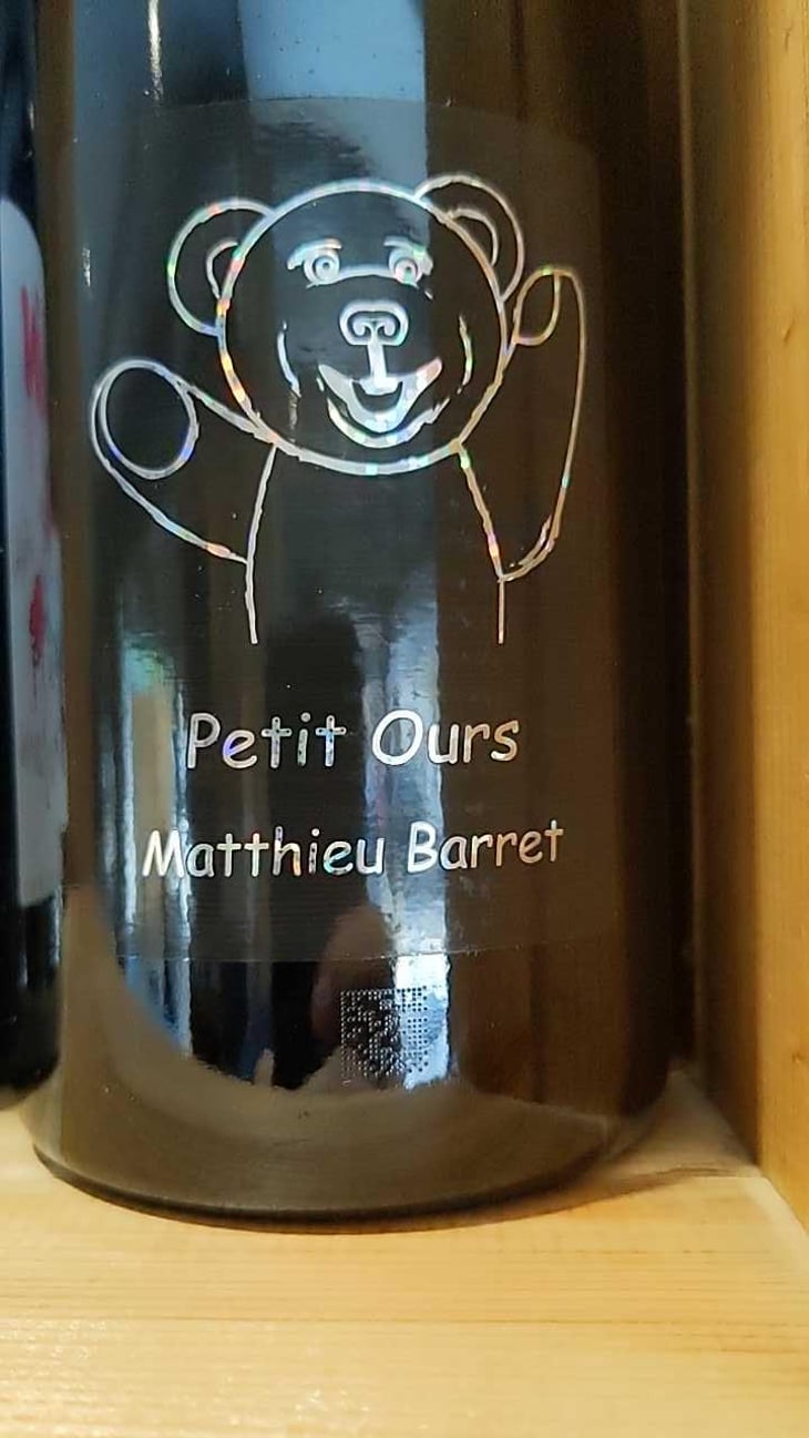 Petit Ours - Domaine du Coulet - Matthieu Barret 