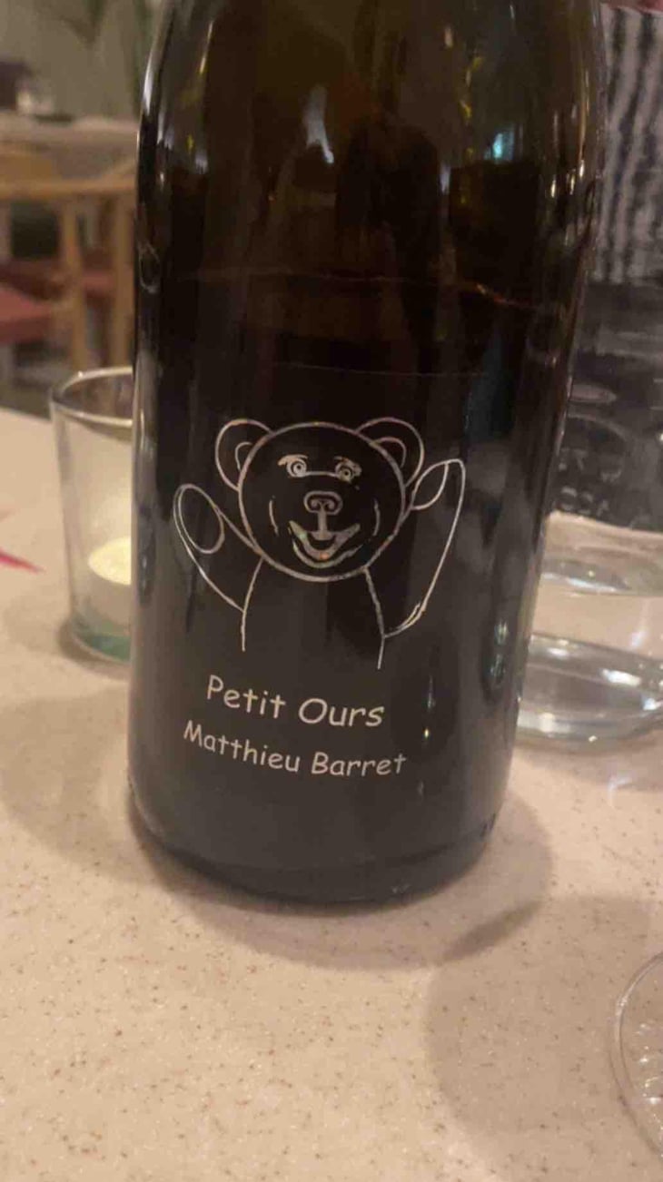 Petit Ours - Domaine du Coulet - Matthieu Barret 