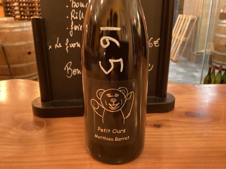 Petit Ours - Domaine du Coulet - Matthieu Barret 