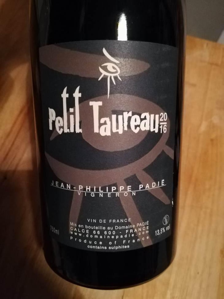 Petit Taureau - Domaine Jean-Philippe Padié - Jean-Philippe Padié 