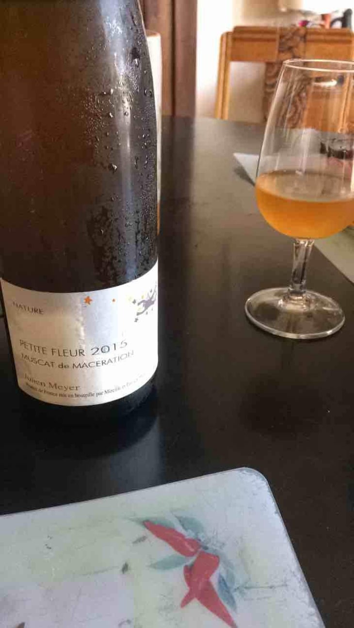 Petite Fleur Muscat de Macération - Domaine Julien Meyer - Patrick Meyer 