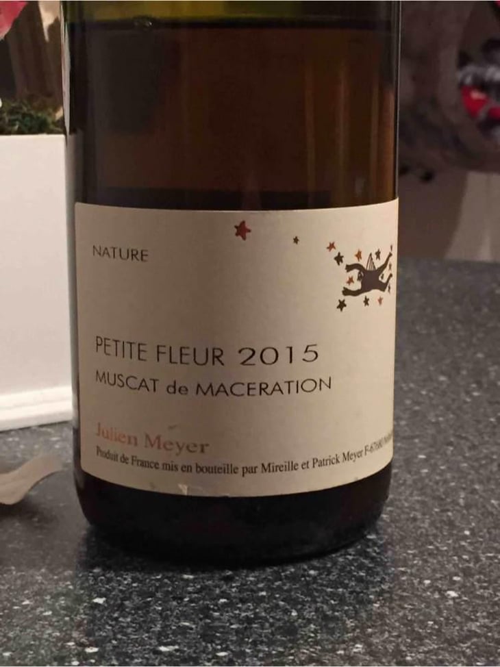 Petite Fleur Muscat de Macération - Domaine Julien Meyer - Patrick Meyer 