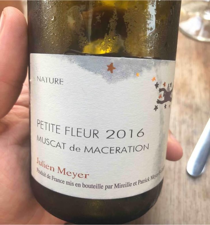Petite Fleur Muscat de Macération - Domaine Julien Meyer - Patrick Meyer 