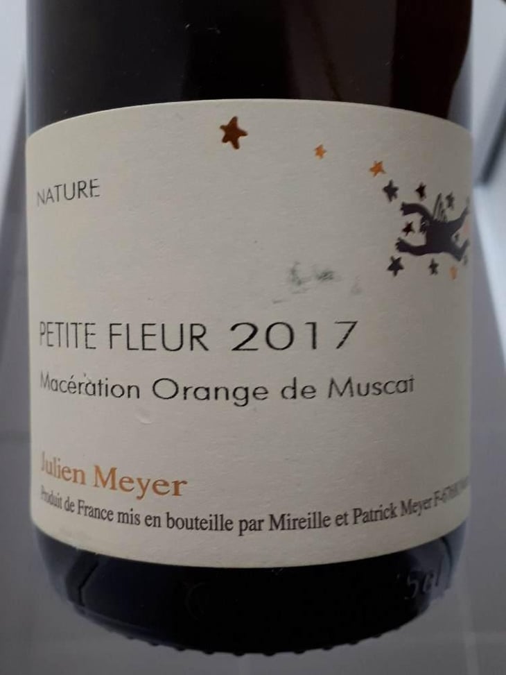 Petite Fleur Muscat de Macération - Domaine Julien Meyer - Patrick Meyer 