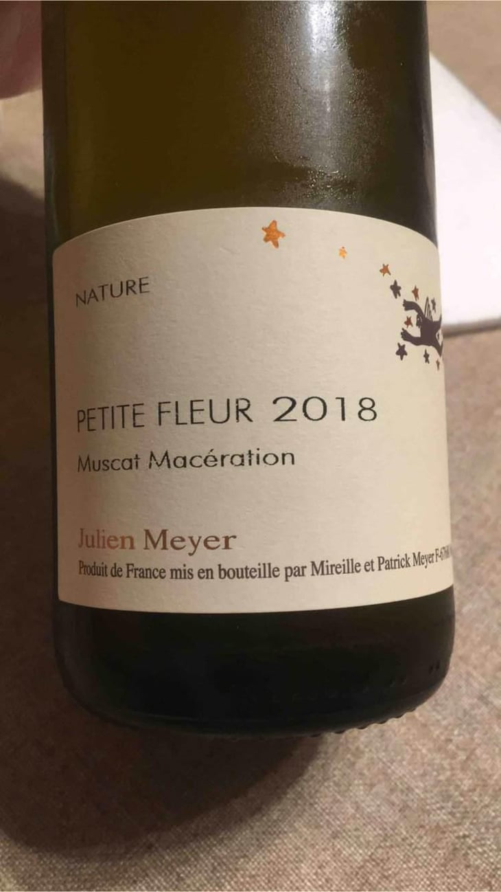 Petite Fleur Muscat de Macération - Domaine Julien Meyer - Patrick Meyer 
