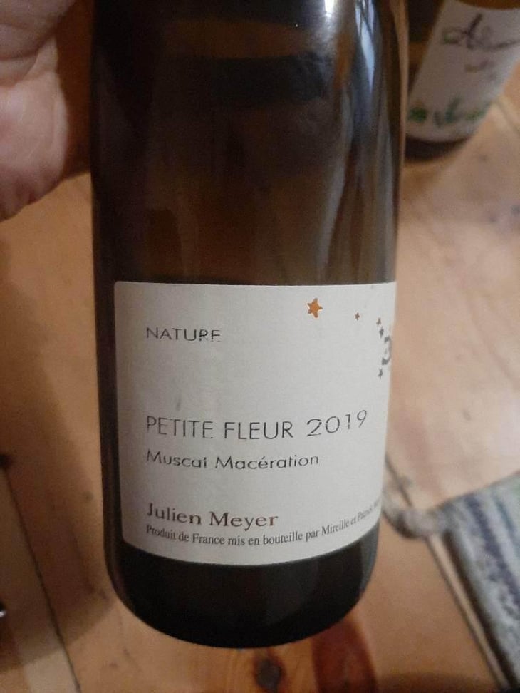Petite Fleur Muscat de Macération - Domaine Julien Meyer - Patrick Meyer 