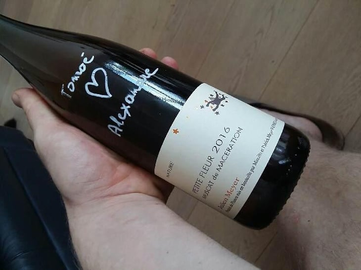 Petite Fleur Muscat de Macération - Domaine Julien Meyer - Patrick Meyer 
