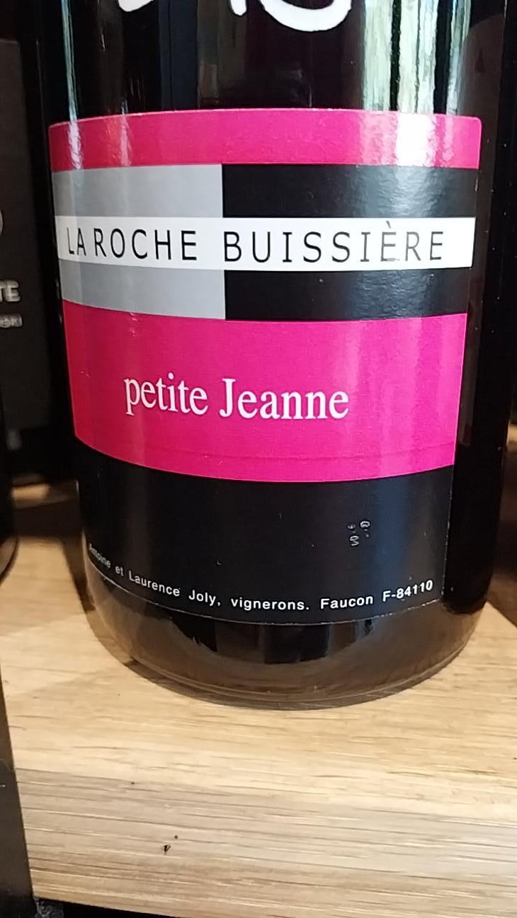 Petite Jeanne - La Roche Buissière - Laurence & Antoine Joly -2022