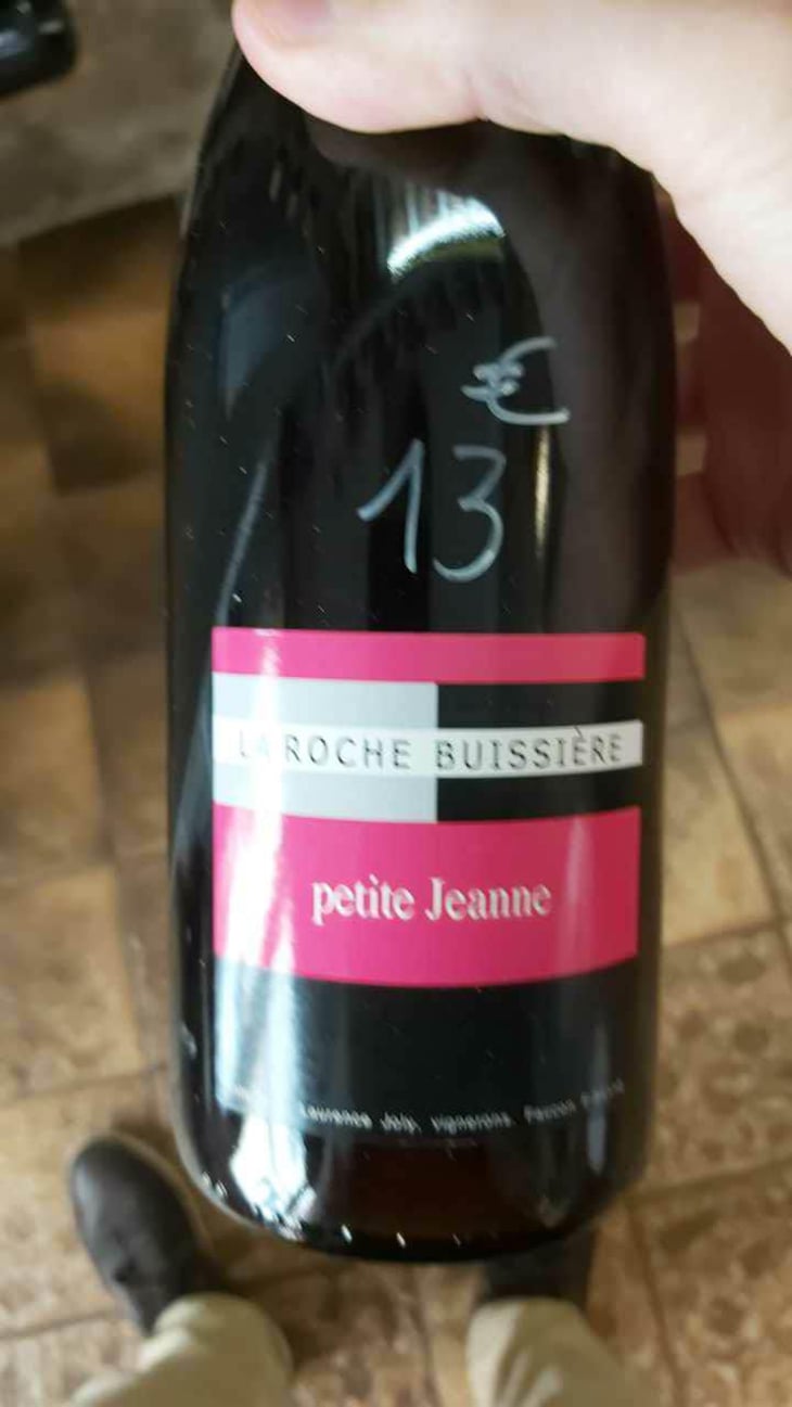 Petite Jeanne - La Roche Buissière - Laurence & Antoine Joly -2022