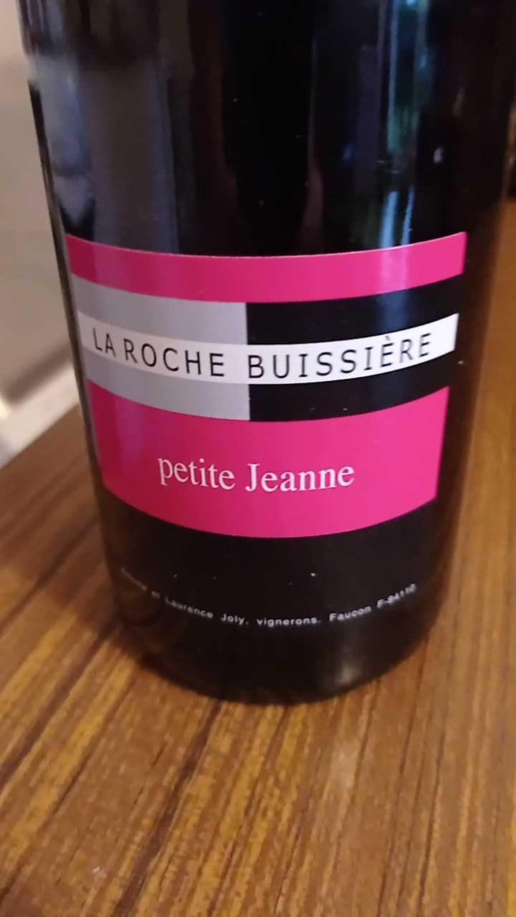 Petite Jeanne - La Roche Buissière - Laurence & Antoine Joly -2022