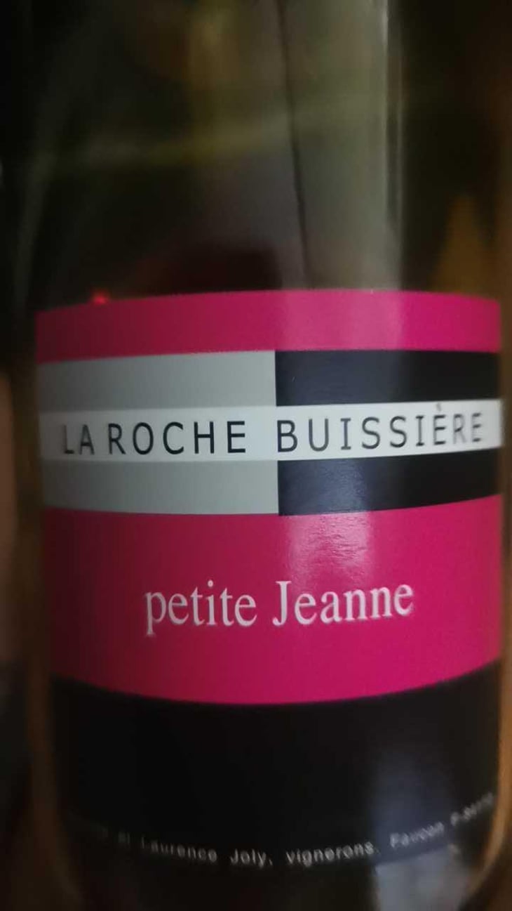 Petite Jeanne - La Roche Buissière - Laurence & Antoine Joly -2022