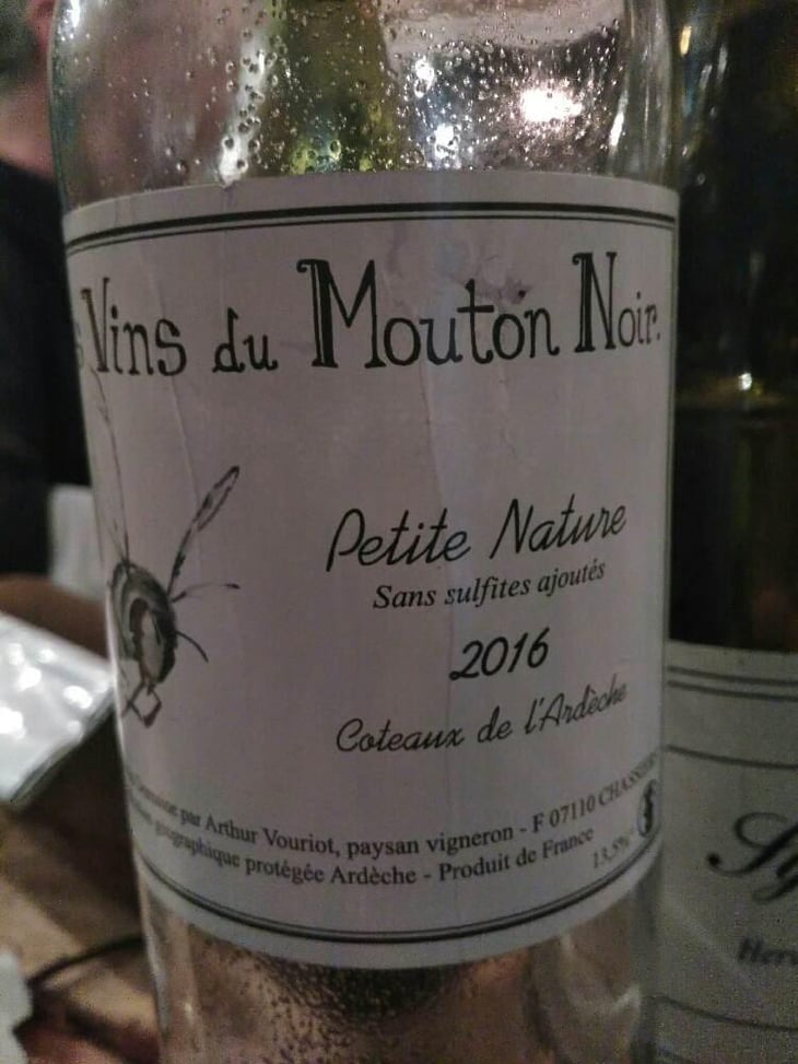 Petite Nature - Les Vins Du Mouton Noir - Arthur Vouriot 