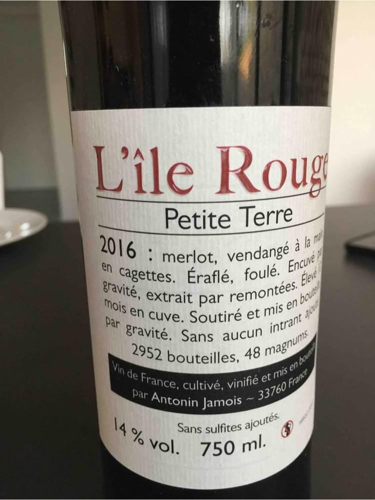 Petite Terre - L'île Rouge - Antonin Jamois 