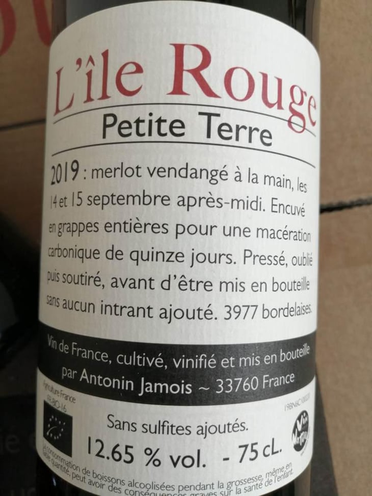 Petite Terre - L'île Rouge - Antonin Jamois 