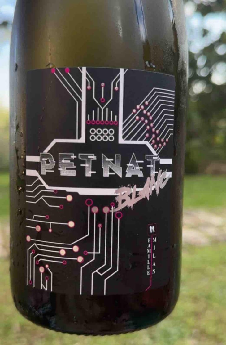 Petnat blanc - Domaine Milan - Emma, Théophile & Henri Milan -2022