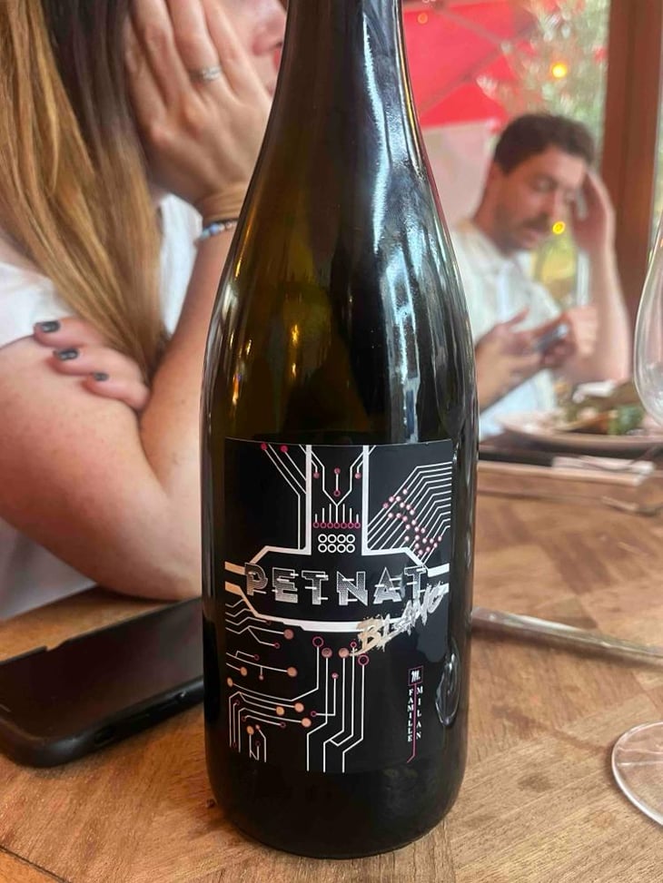 Petnat blanc - Domaine Milan - Emma, Théophile & Henri Milan -2022