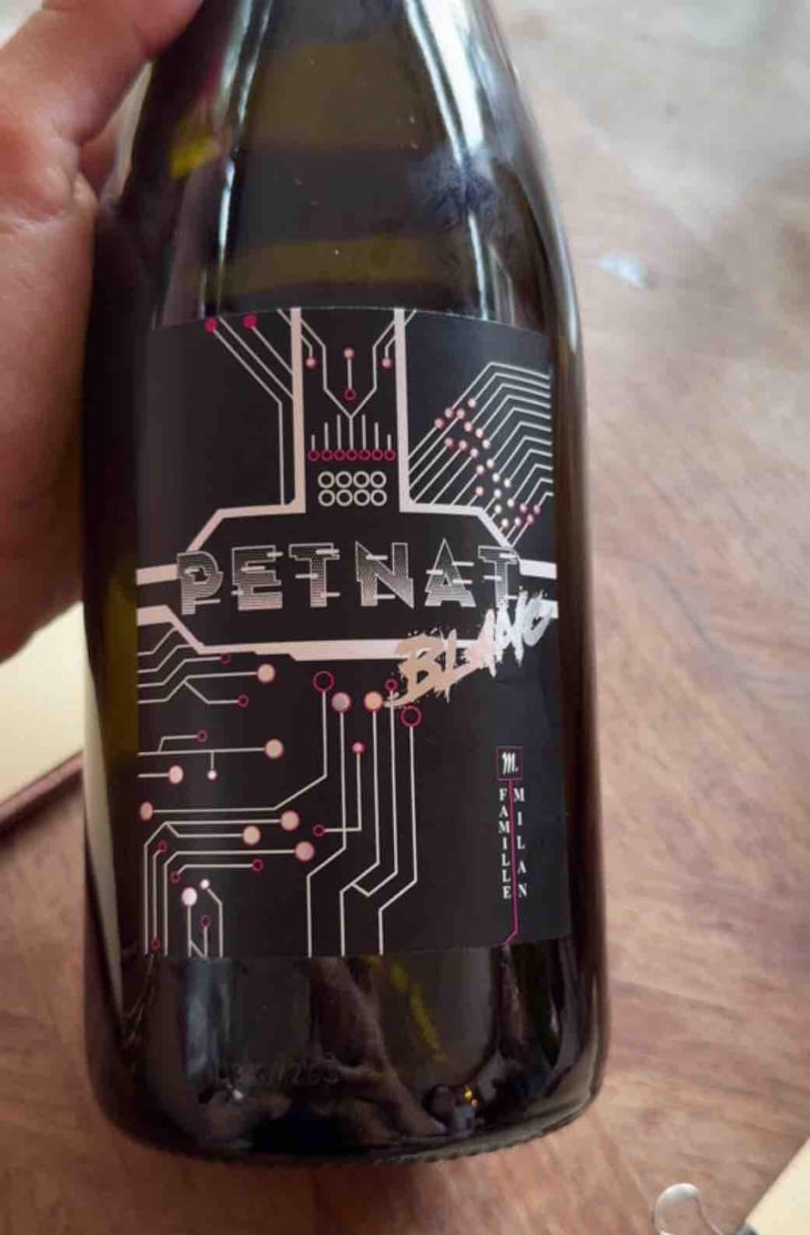 Petnat blanc - Domaine Milan - Emma, Théophile & Henri Milan -2022