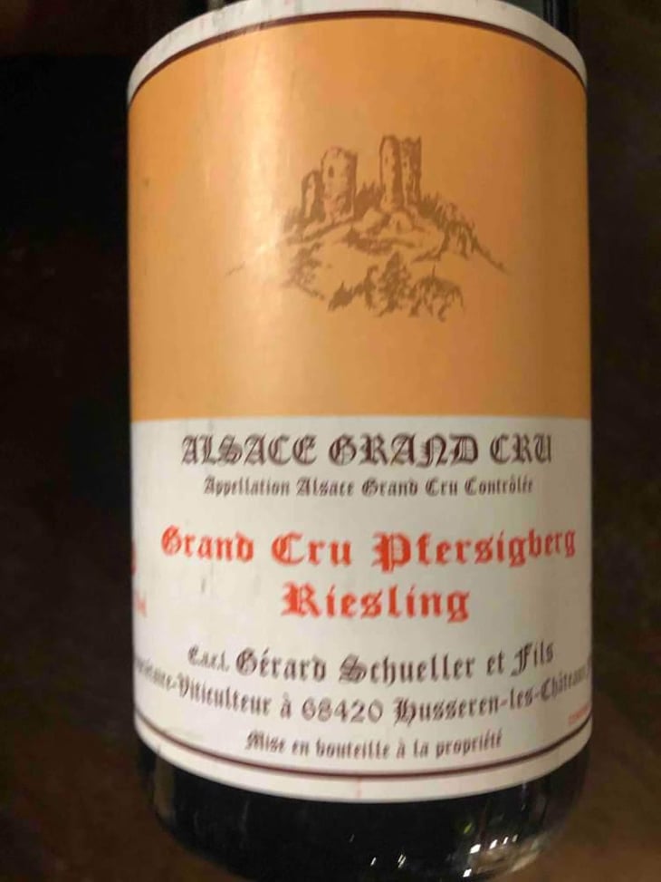 Pfersigberg - Gérard Schueller & Fils - Bruno Schueller 