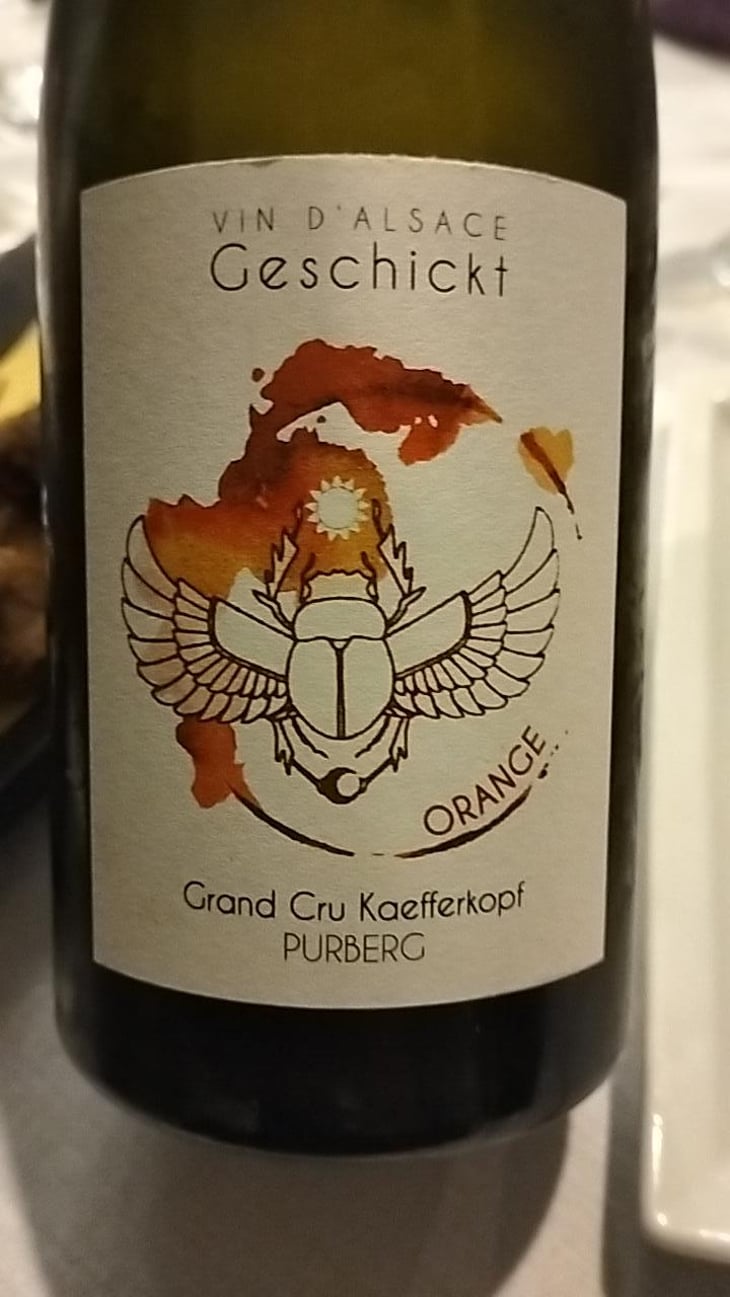 Pfulben Grand Cru Kaefferkopf - Domaine Geschickt - Arnaud Geschickt & Aurélie Fayolle -2019