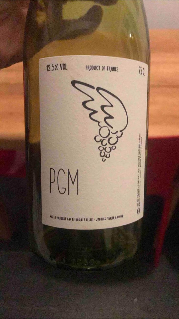 PGM - Le Raisin à Plume - Jacques Février 
