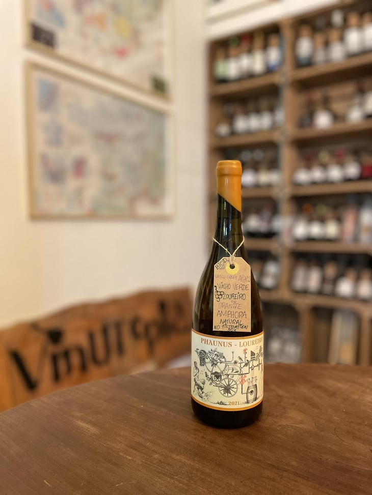 Phaunus-Loureiro - Aphros Wines Cellar - Vasco Croft, Tiago Sampaio & Miguel Viseu 