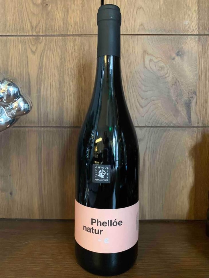 Phelloe Natur - Tetramythos Winery - Τετράμυθος - Panos Papayiannopoulos, Aristos Spanos, Eustatius Spanos 