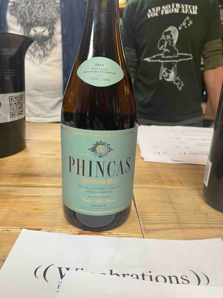 Phincas Thousand Mils - Bodegas Bhilar - Melanie Hickman & David Sampedro -2018