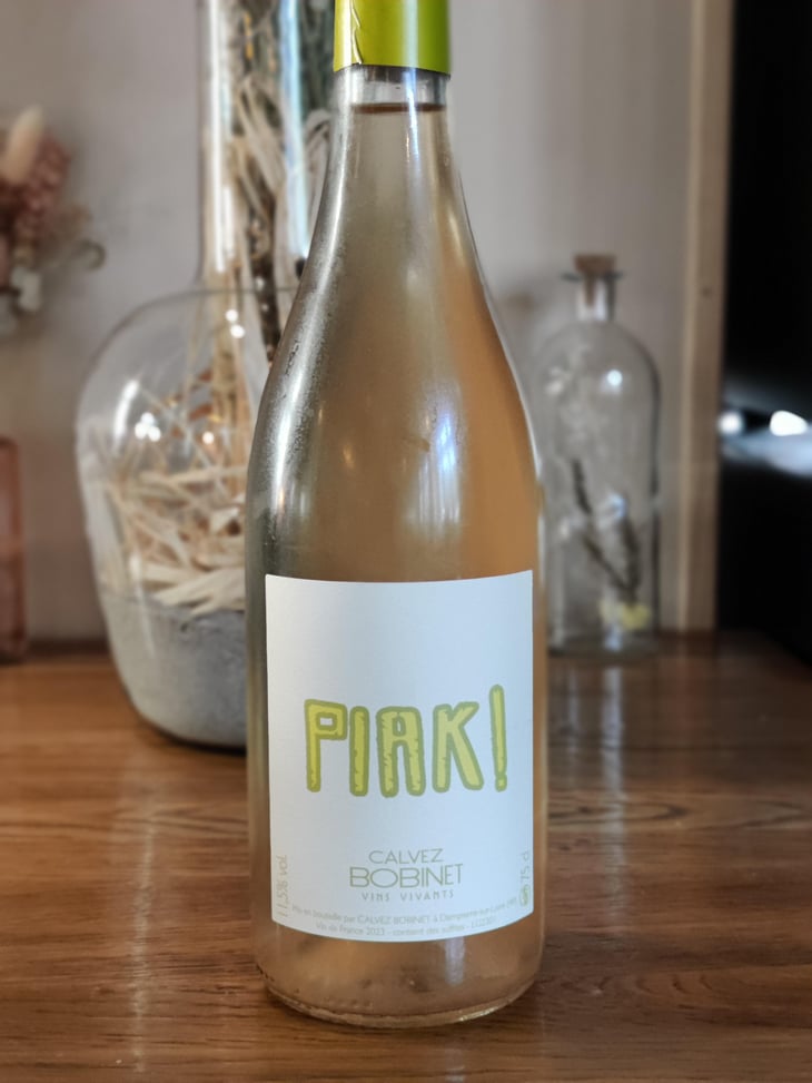 Piak blanc - Domaine Calvez-Bobinet - Sébastien Bobinet & Emeline Calvez -2025