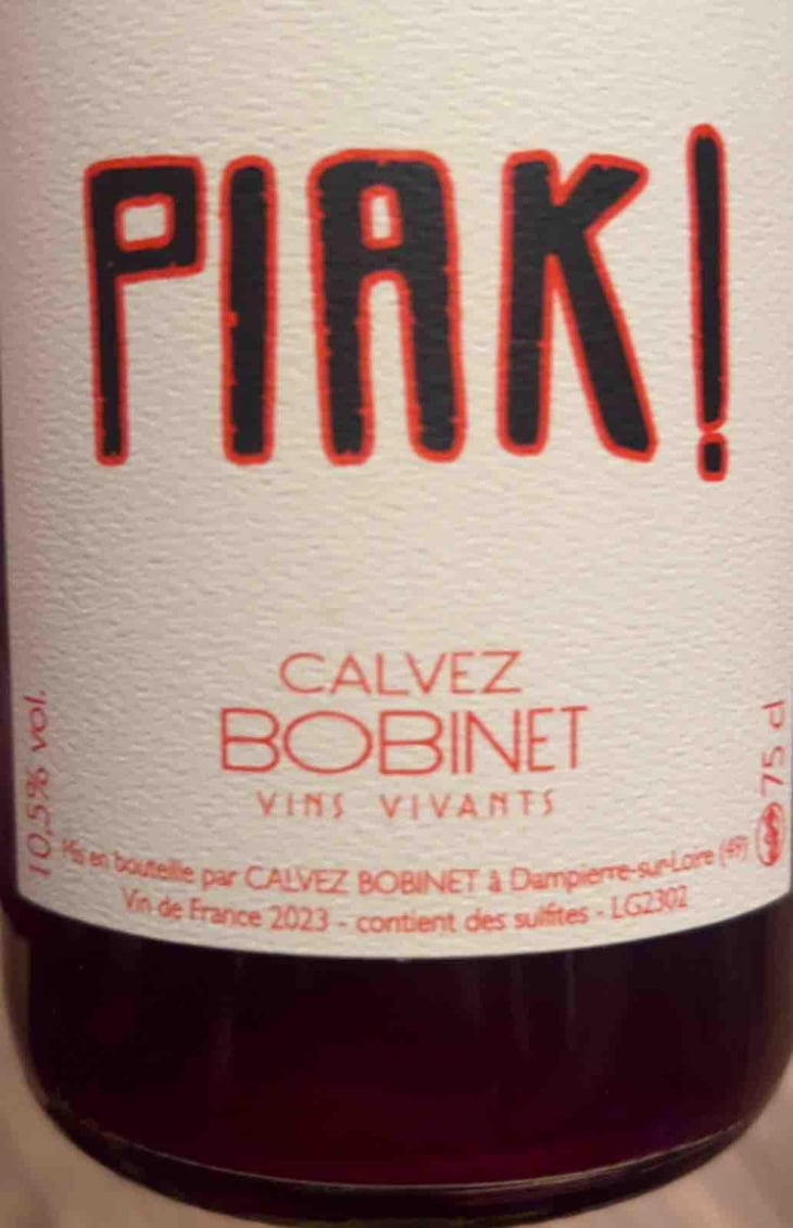 Piak - Domaine Calvez-Bobinet - Sébastien Bobinet & Emeline Calvez 