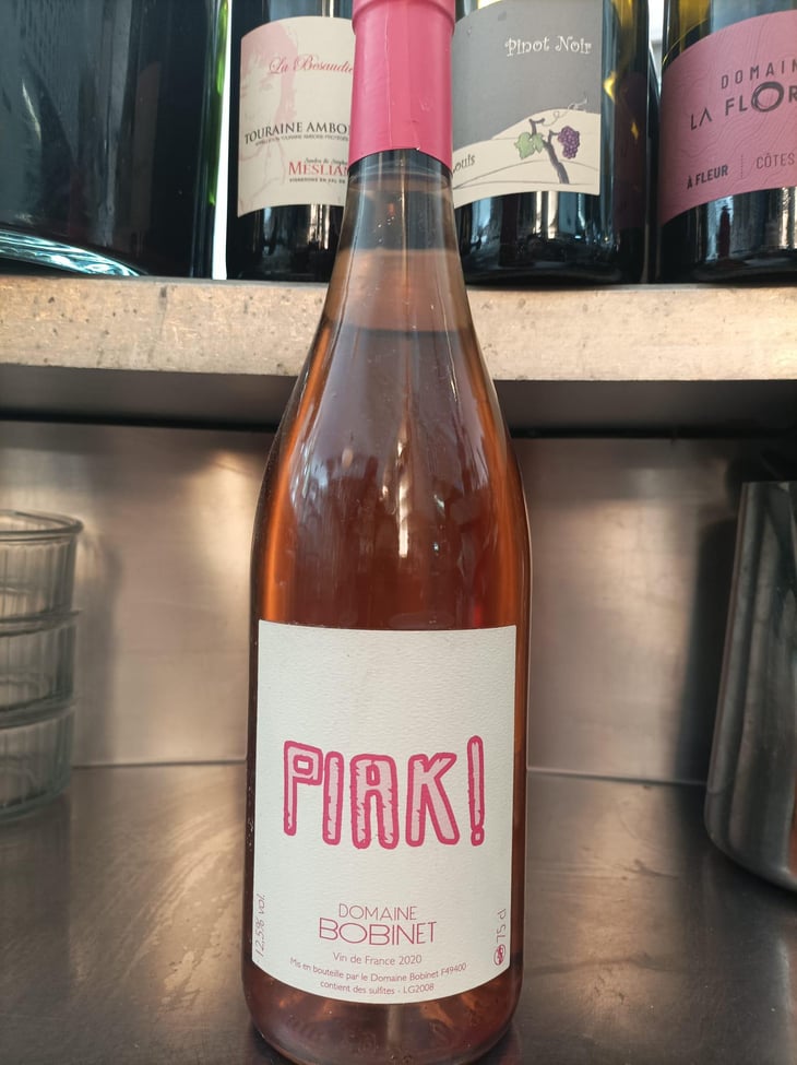 Piak ! (Rosé) - Domaine Calvez-Bobinet - Sébastien Bobinet & Emeline Calvez 