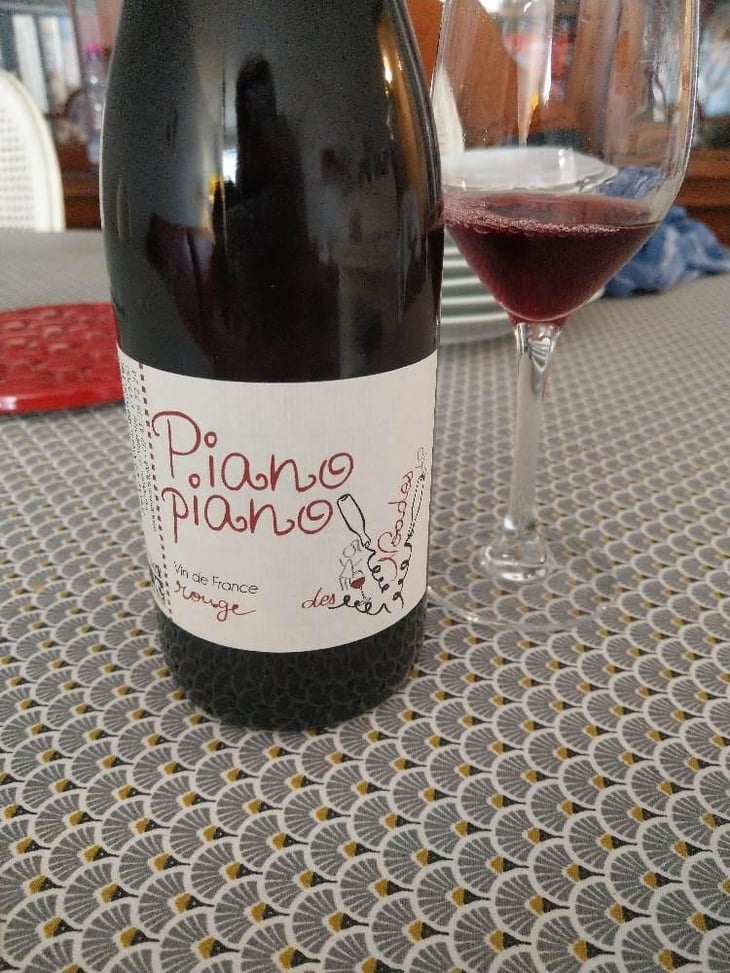 Piano Piano Vin Rouge - Les Noades - Jacky & Vero Ripoche 