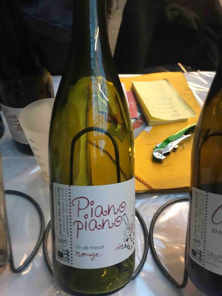 Piano Piano Vin Rouge - Les Noades - Jacky & Vero Ripoche 