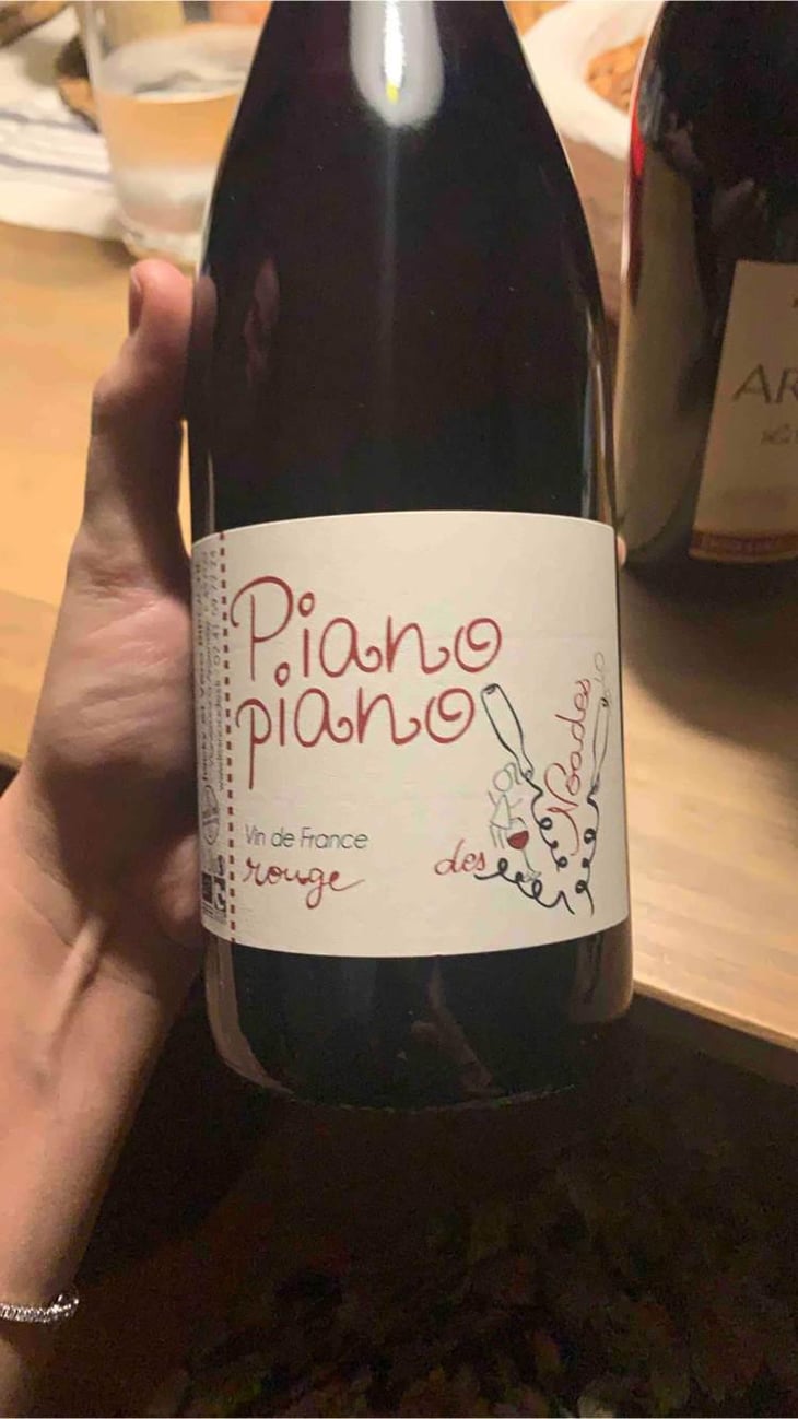 Piano Piano Vin Rouge - Les Noades - Jacky & Vero Ripoche 