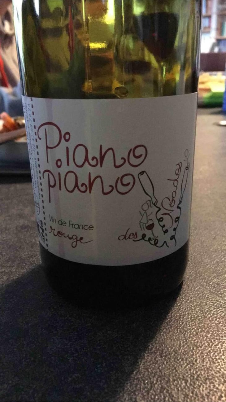 Piano Piano Vin Rouge - Les Noades - Jacky & Vero Ripoche 