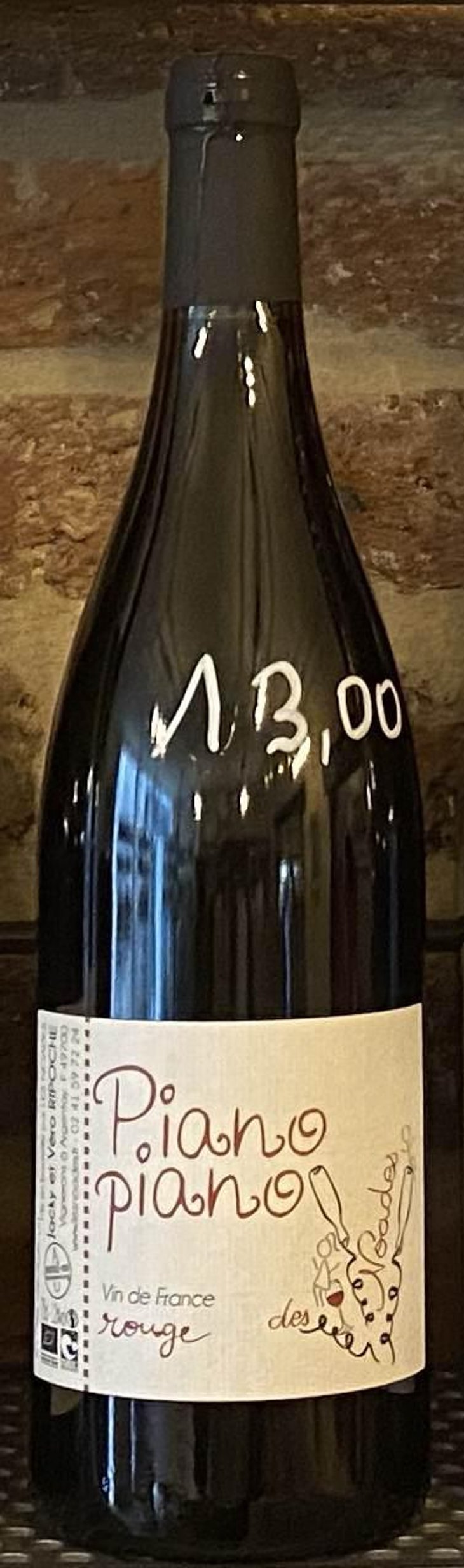 Piano Piano Vin Rouge - Les Noades - Jacky & Vero Ripoche 