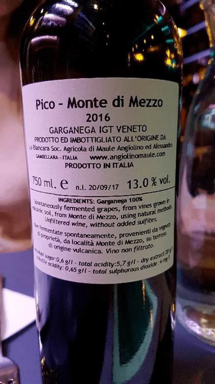 Pico - Azienda Agricola La Biancara - Angiolino Maule 