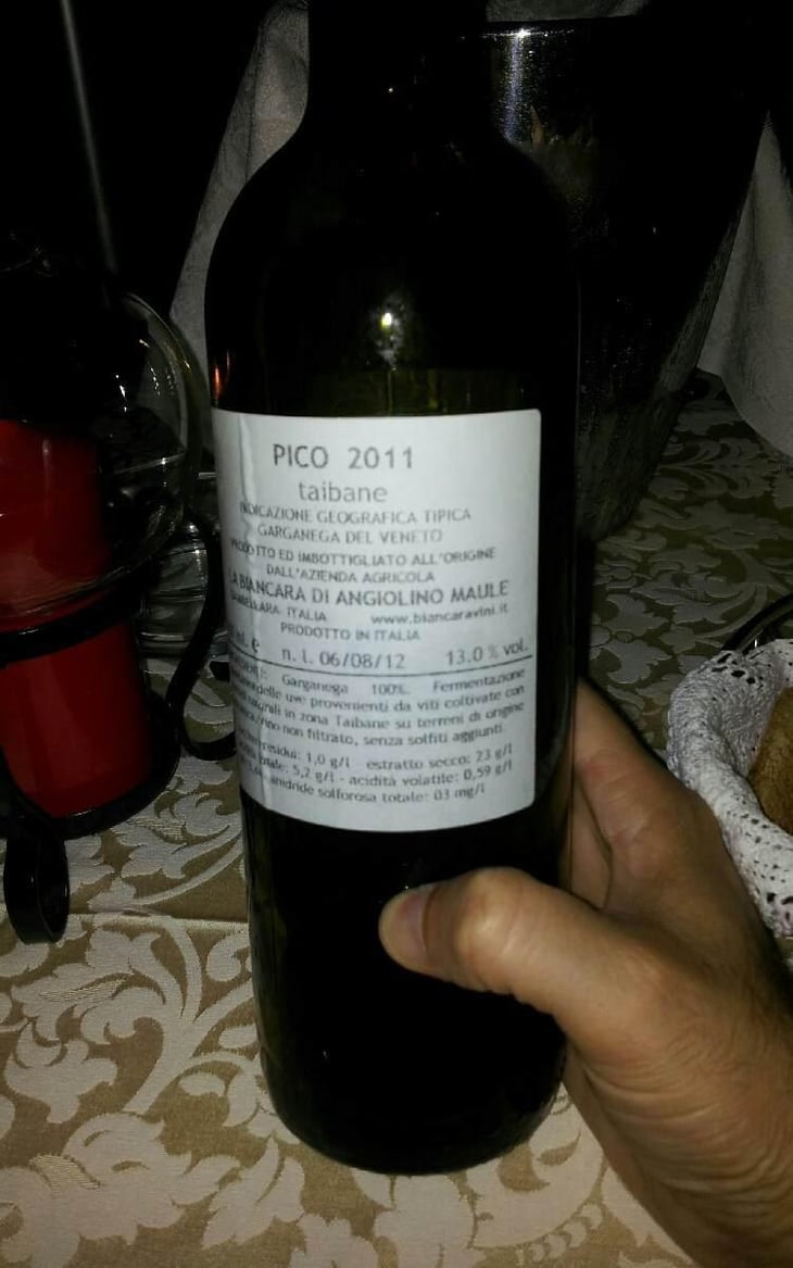 Pico Taibane - Azienda Agricola La Biancara - Angiolino Maule 
