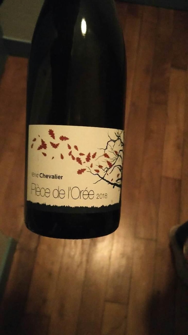 Pièce de L'Orée - Eric Chevalier Vigneron - Gaelle et Eric Chevalier 