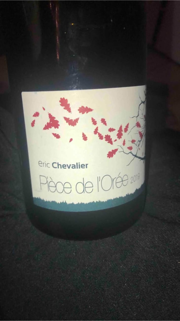 Pièce de L'Orée - Eric Chevalier Vigneron - Gaelle et Eric Chevalier 
