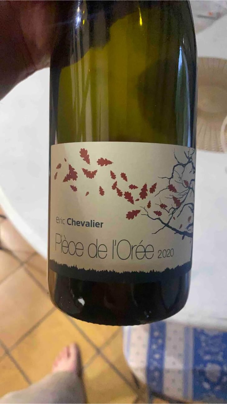 Pièce de L'Orée - Eric Chevalier Vigneron - Gaelle et Eric Chevalier 
