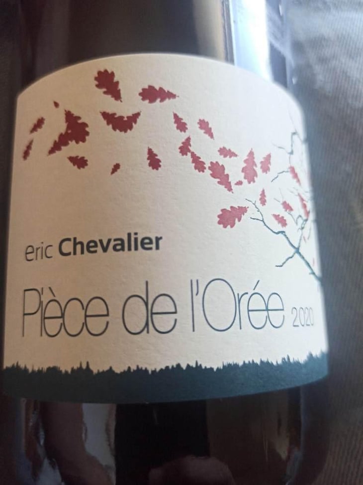 Pièce de L'Orée - Eric Chevalier Vigneron - Gaelle et Eric Chevalier 