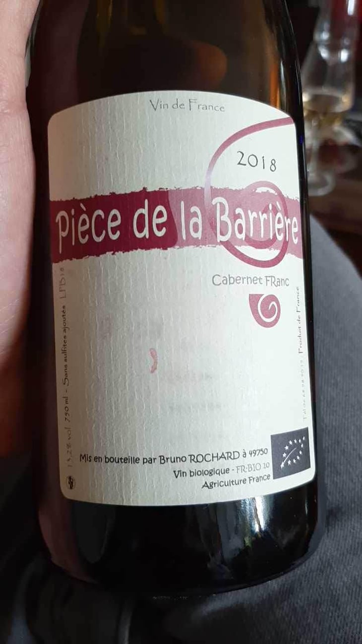Pièce De La Barrière - Domaine de Mirebeau - Bruno Rochard 