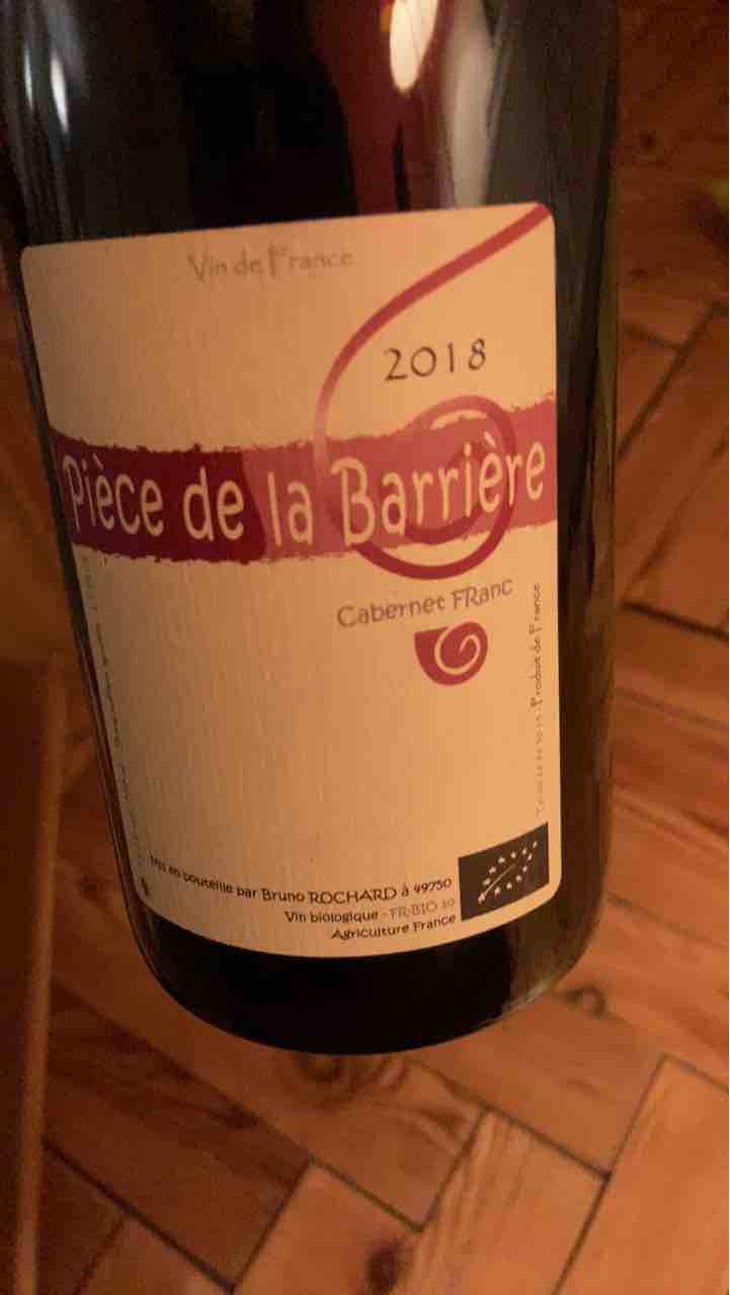 Pièce De La Barrière - Domaine de Mirebeau - Bruno Rochard 