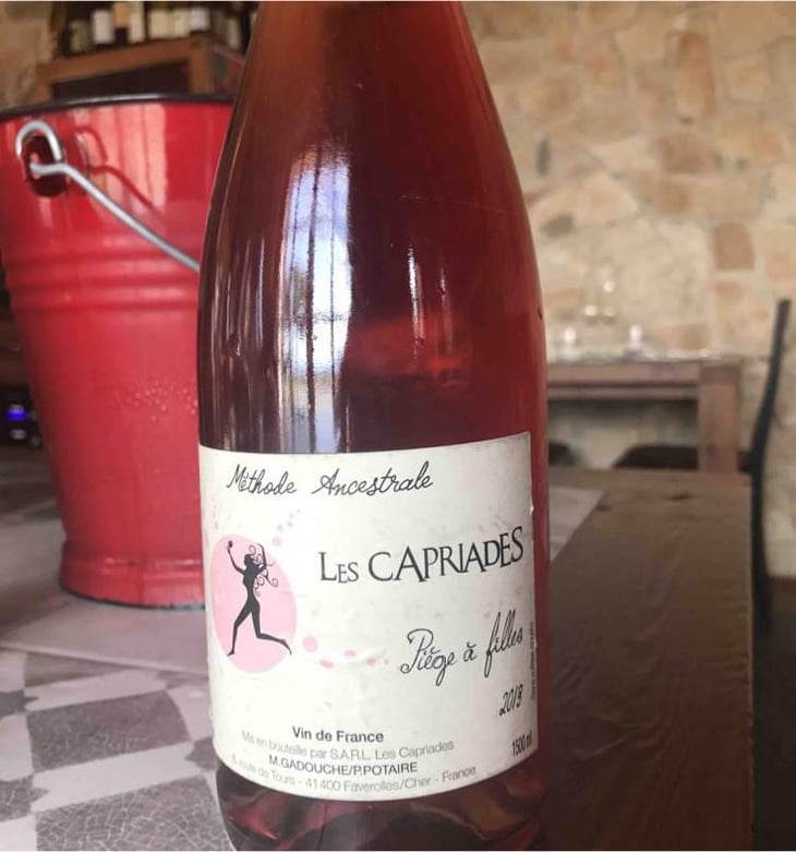 Piège à Filles (rosé) - Les Capriades - Pascal Potaire & Moses Gadouche 