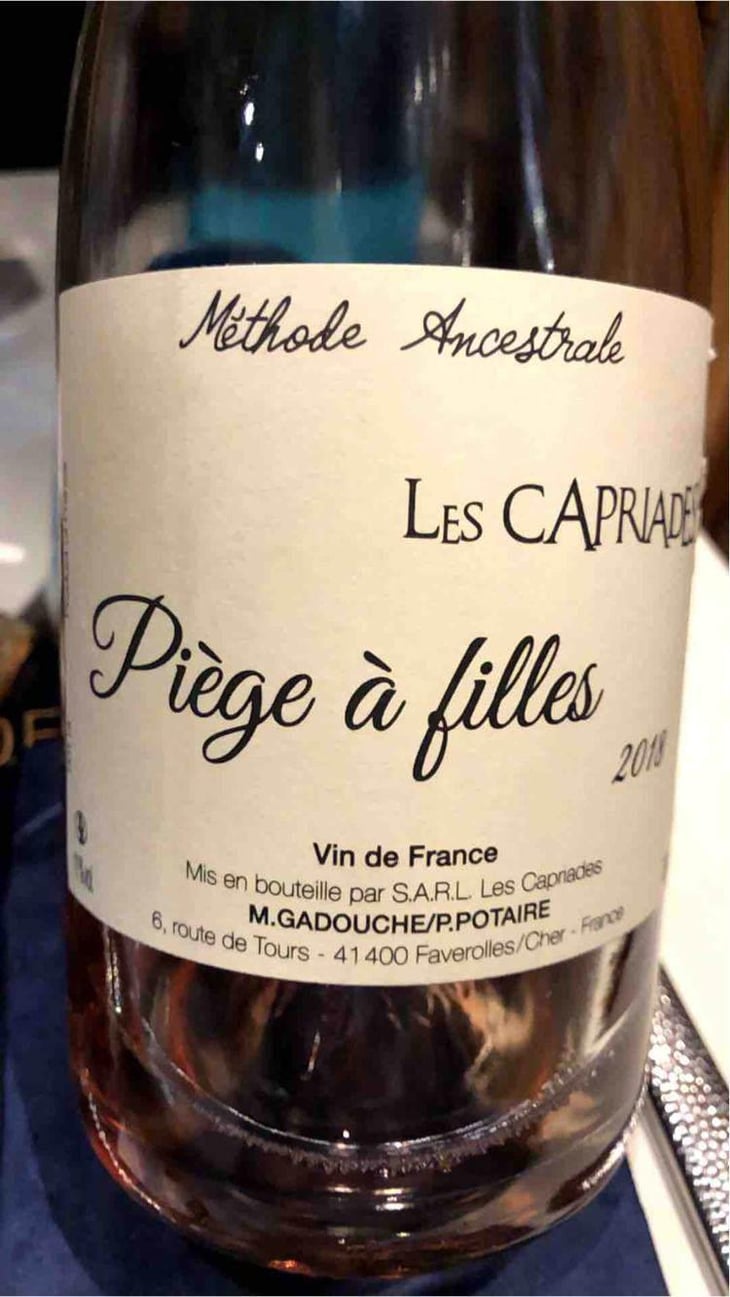 Piège à Filles (rosé) - Les Capriades - Pascal Potaire & Moses Gadouche 